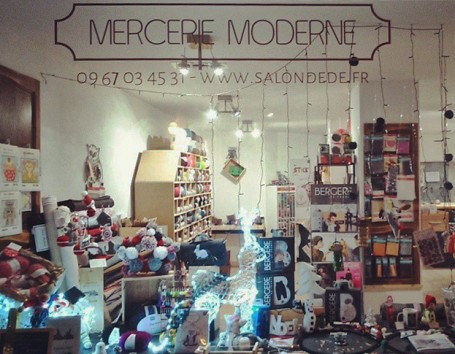 la mercerie moderne à saint jean de luz, un lieu sympa pour apprendre et acheter